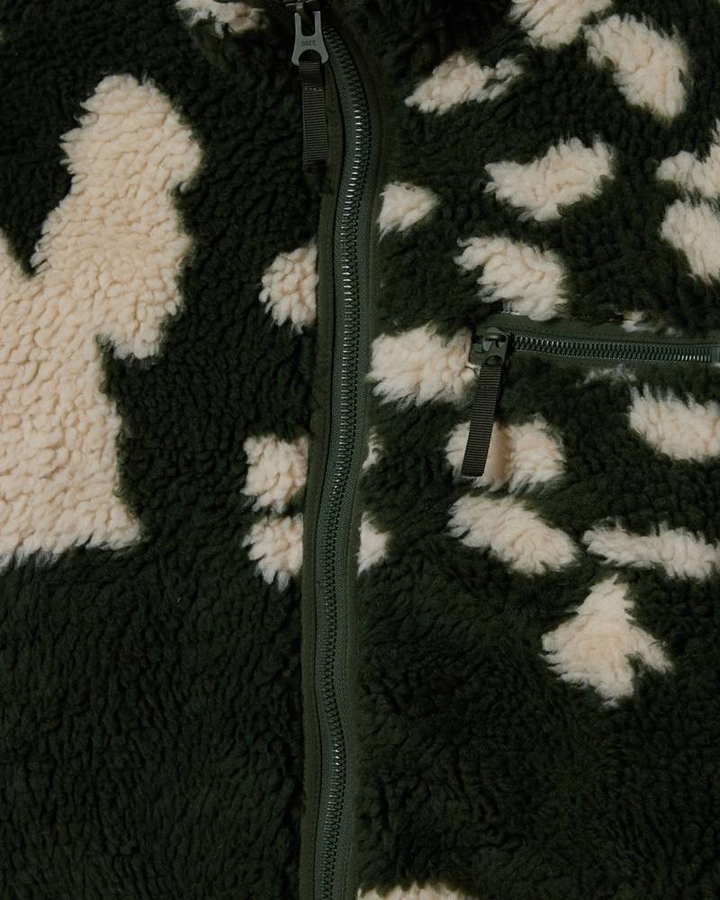 OBEY SHAGGY SHERPA JACKET