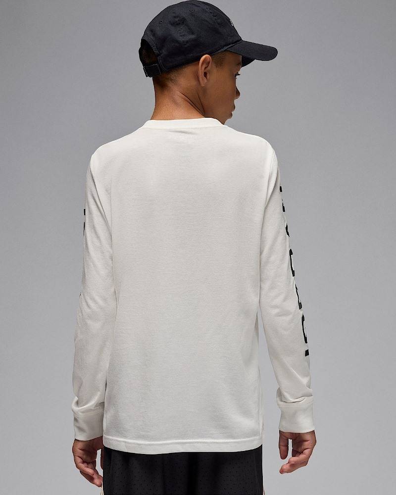 NIKE JORDAN BOYS MJ ESS BASELINE LS TEE