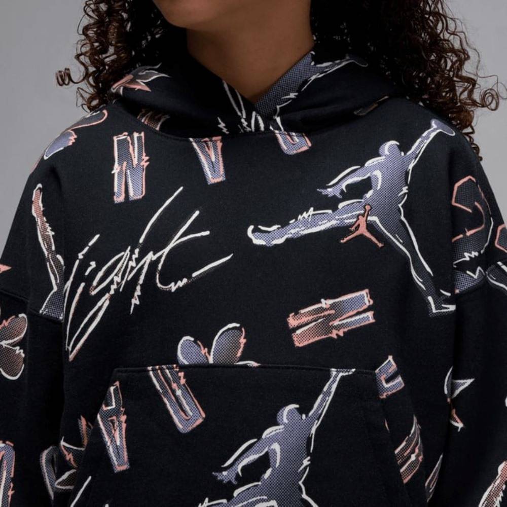 NIKE JORDAN GIRLS 23 THROWBACK PO HOODIE