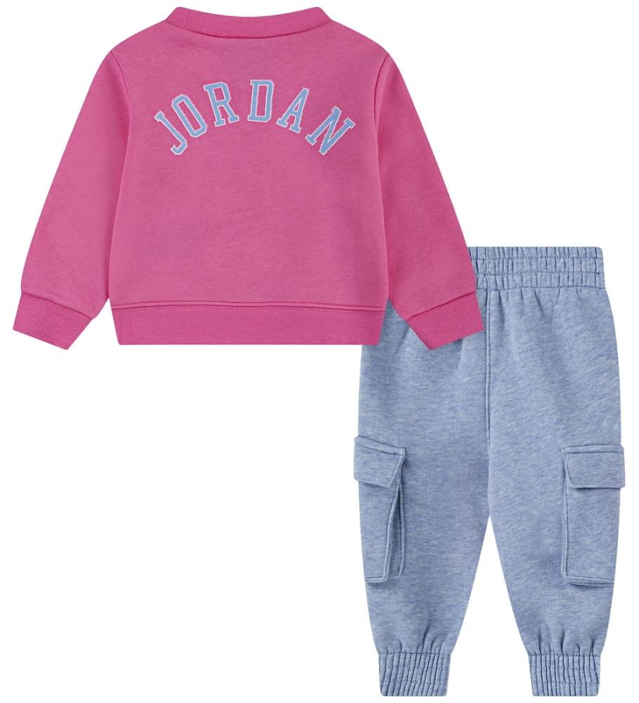NIKE JORDAN INFANT GIRLS BLUE JEANS & BLING  PANT SET