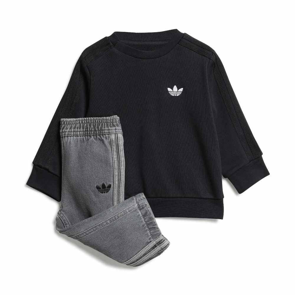 ADIDAS DENIM CREW SET