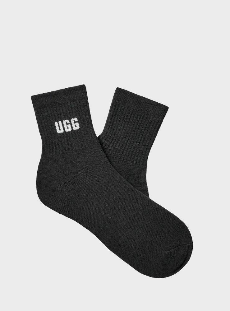 UGG QUINLIN LOGO QUARTER 2 PACK