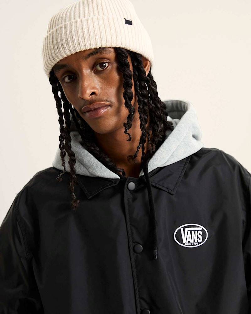 VANS RILEY HOODED COACHES JACKET