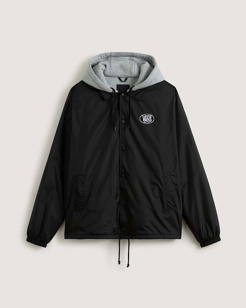 VANS RILEY HOODED COACHES JACKET