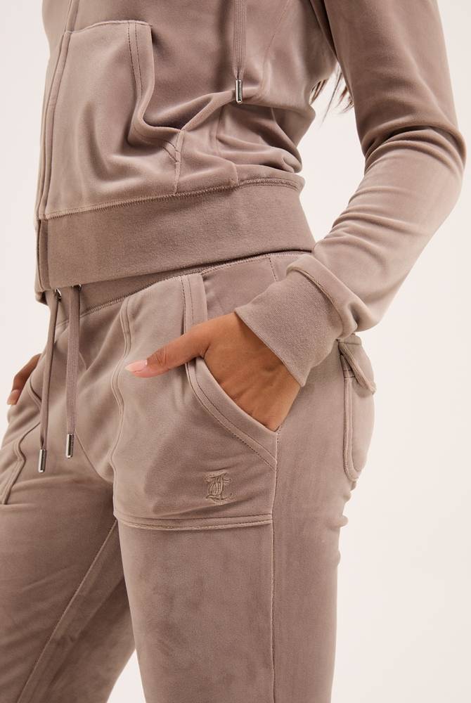 JUICY COUTURE DEL RAY TRACK PANT WITH POCKETS