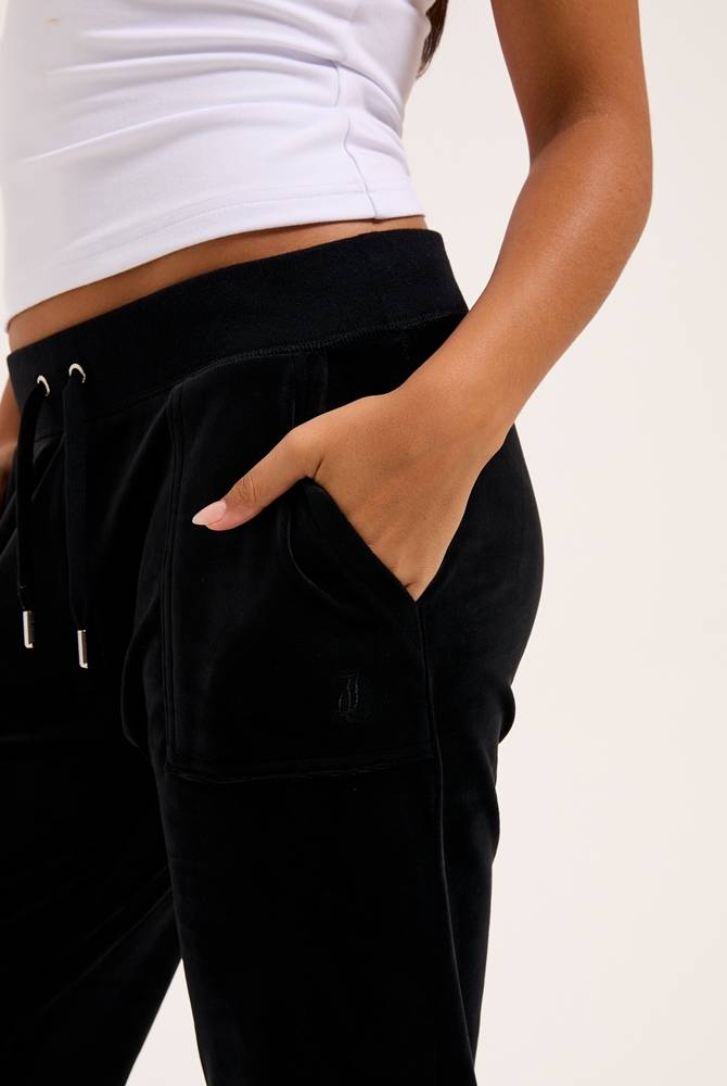 JUICY COUTURE WILLOW CUFF CLASSIC VELOUR JOGGER