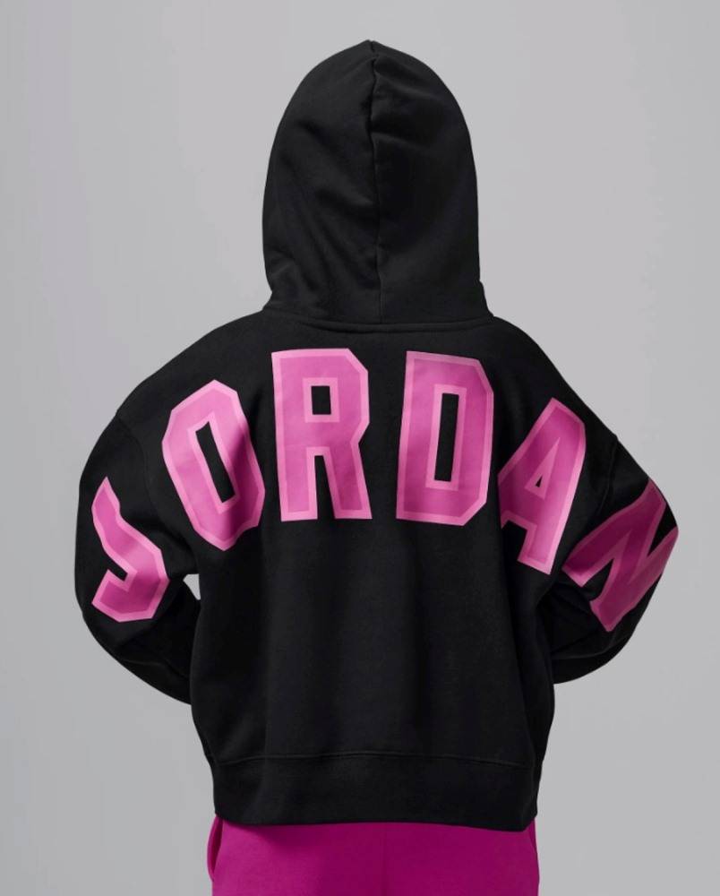 NIKE JORDAN GIRLS BLUE JEANS & BLING PO HOOD