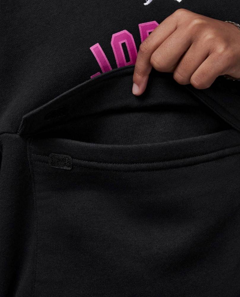 NIKE JORDAN GIRLS BLUE JEANS & BLING PO HOOD