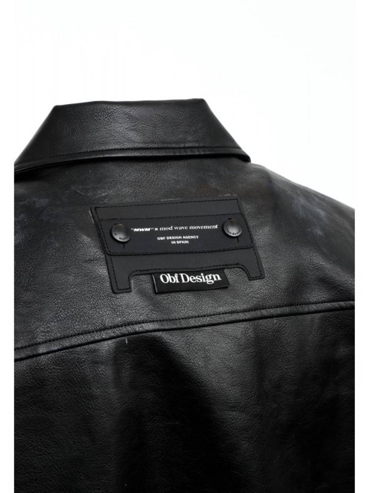 MWM PU LEATHER JACKET