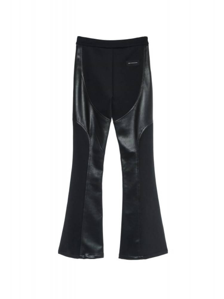 MWM PU LEATHER SIDE INSERTS PANTS