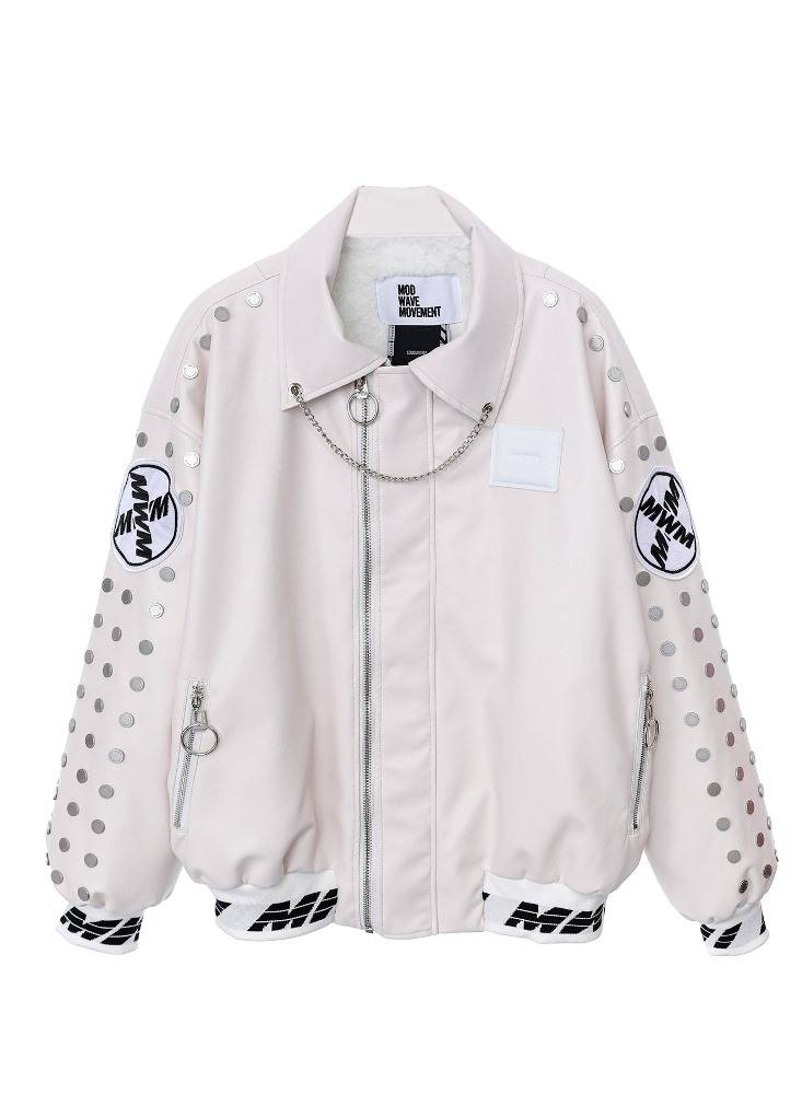 MWM WINGS PU LEATHER JACKET