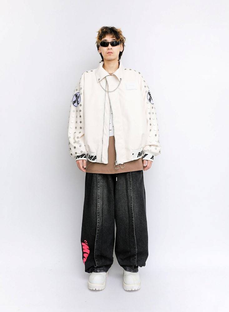 MWM WINGS PU LEATHER JACKET