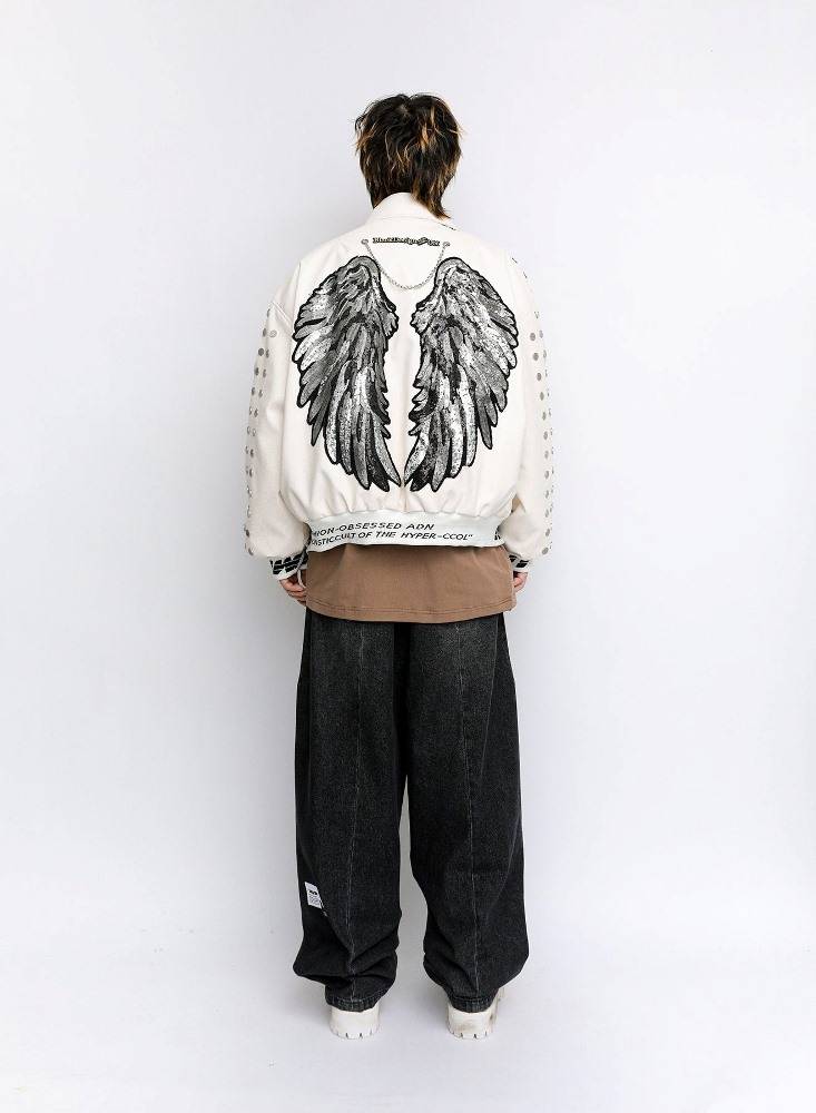 MWM WINGS PU LEATHER JACKET