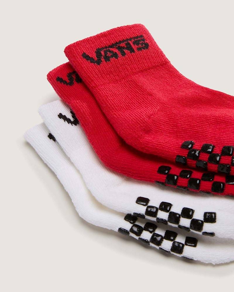 VANS INFANT CLASSIC CREW SOCKS 2-PACK