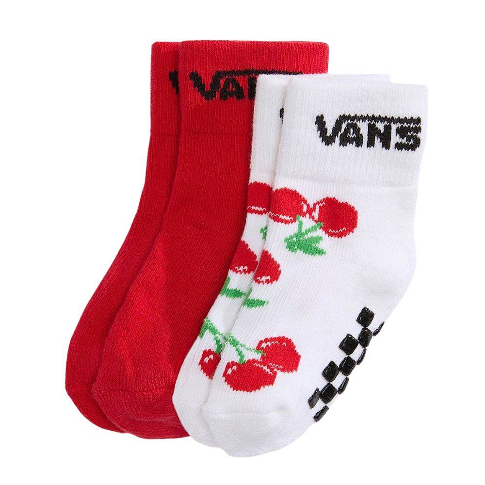 VANS INFANT CLASSIC CREW SOCKS 2-PACK