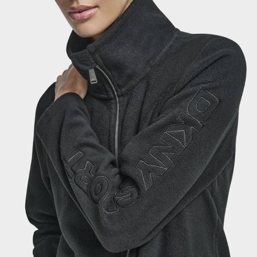 DKNY LOGO ZIP HOODIE