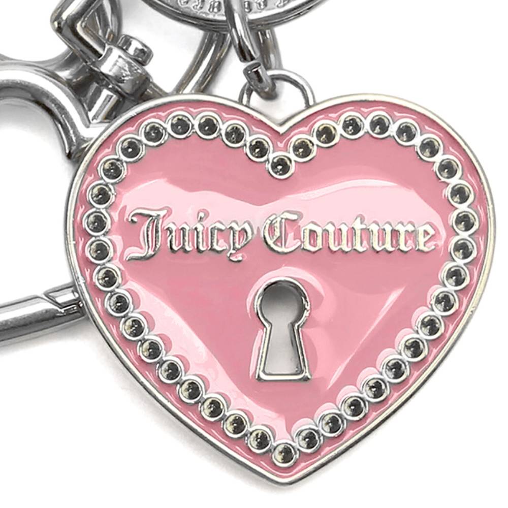 JUICY COUTURE HEARTLOCK KEY CHAIN