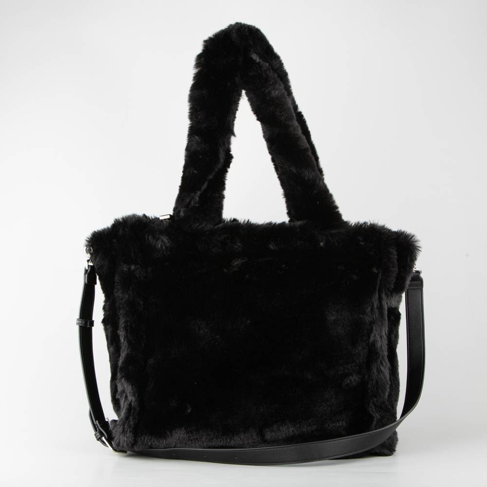 JUICY COUTURE IRIS FAUX FUR LARGE SHOPPING (37X18X30)