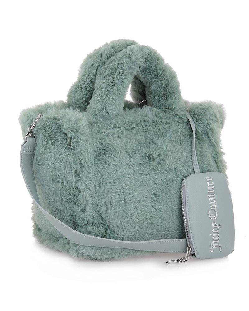 JUICY COUTURE IRIS FAUX FUR MEDIUM SHOPPING (32X16X24)