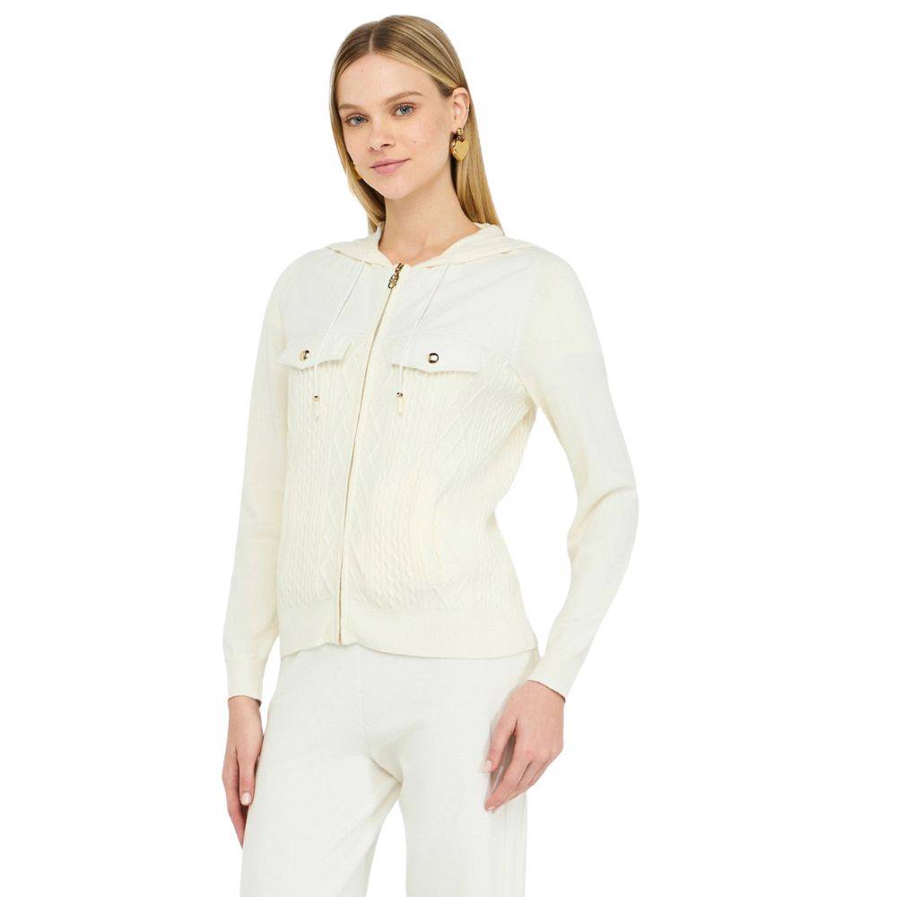 LIU JO LOOSE KNITTED CREW TOP