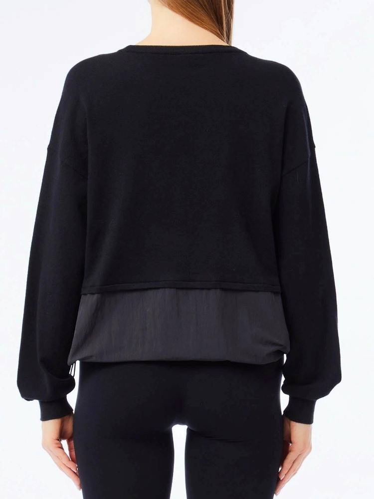 LIU JO LOOSE KNITTED CREW TOP