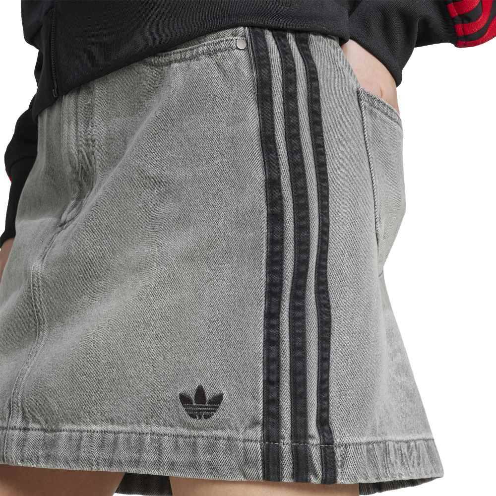 ADIDAS DENIM MINI SKIRT