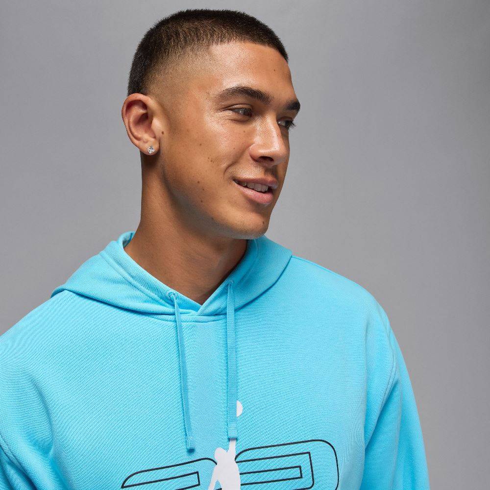 NIKE JORDAN SPORT CROSSOVER FLEECE GFX HOODIE