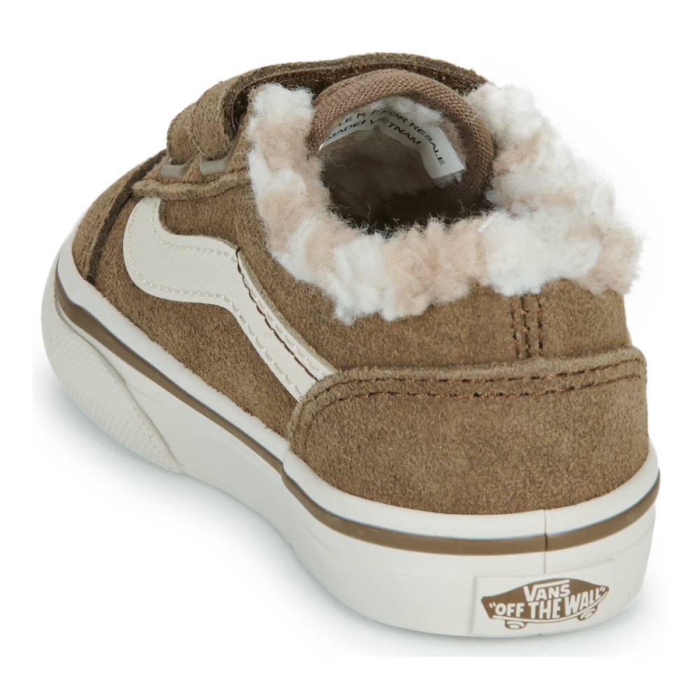 VANS TODDLER OLD SKOOL VELCRO SHOES (1-4 YEARS)