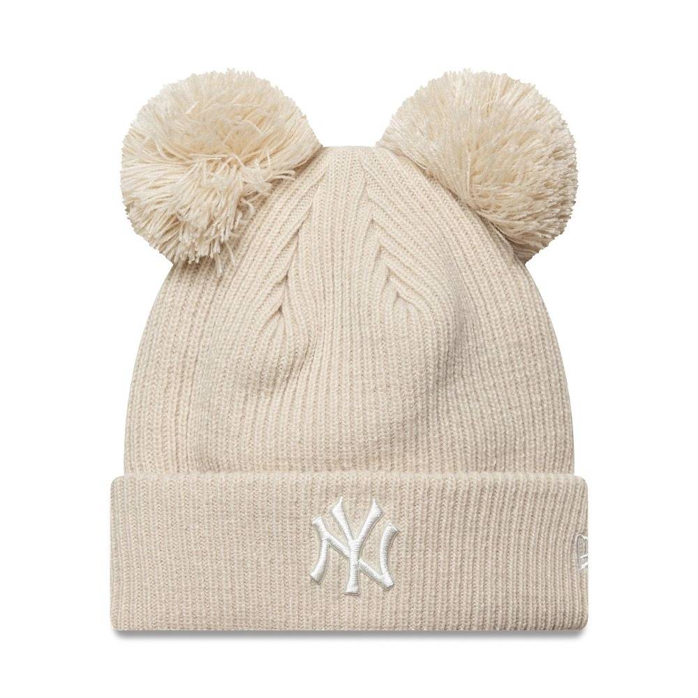NEW ERA WMNS DOUBLE POM BEANIE NEW YORK YANKEES