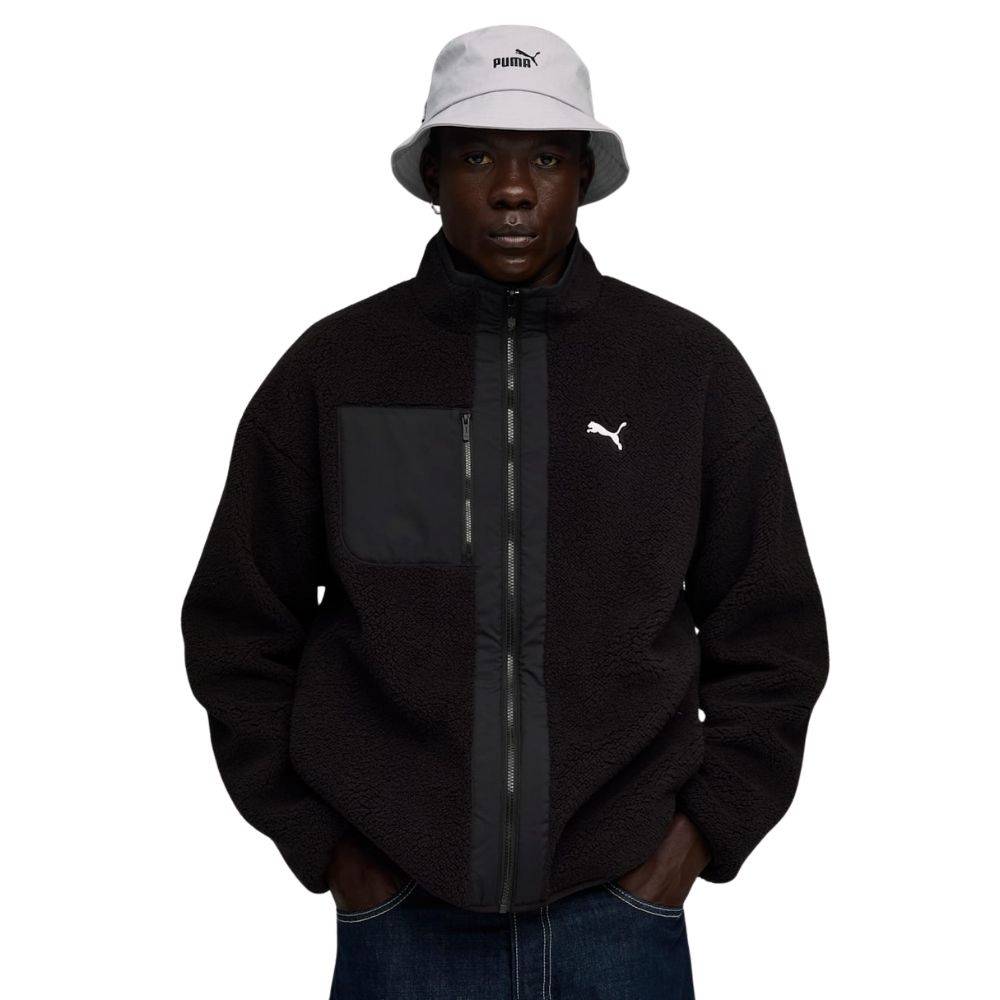 PUMA REVERSIBLE HYBRID SHERPA JACKET