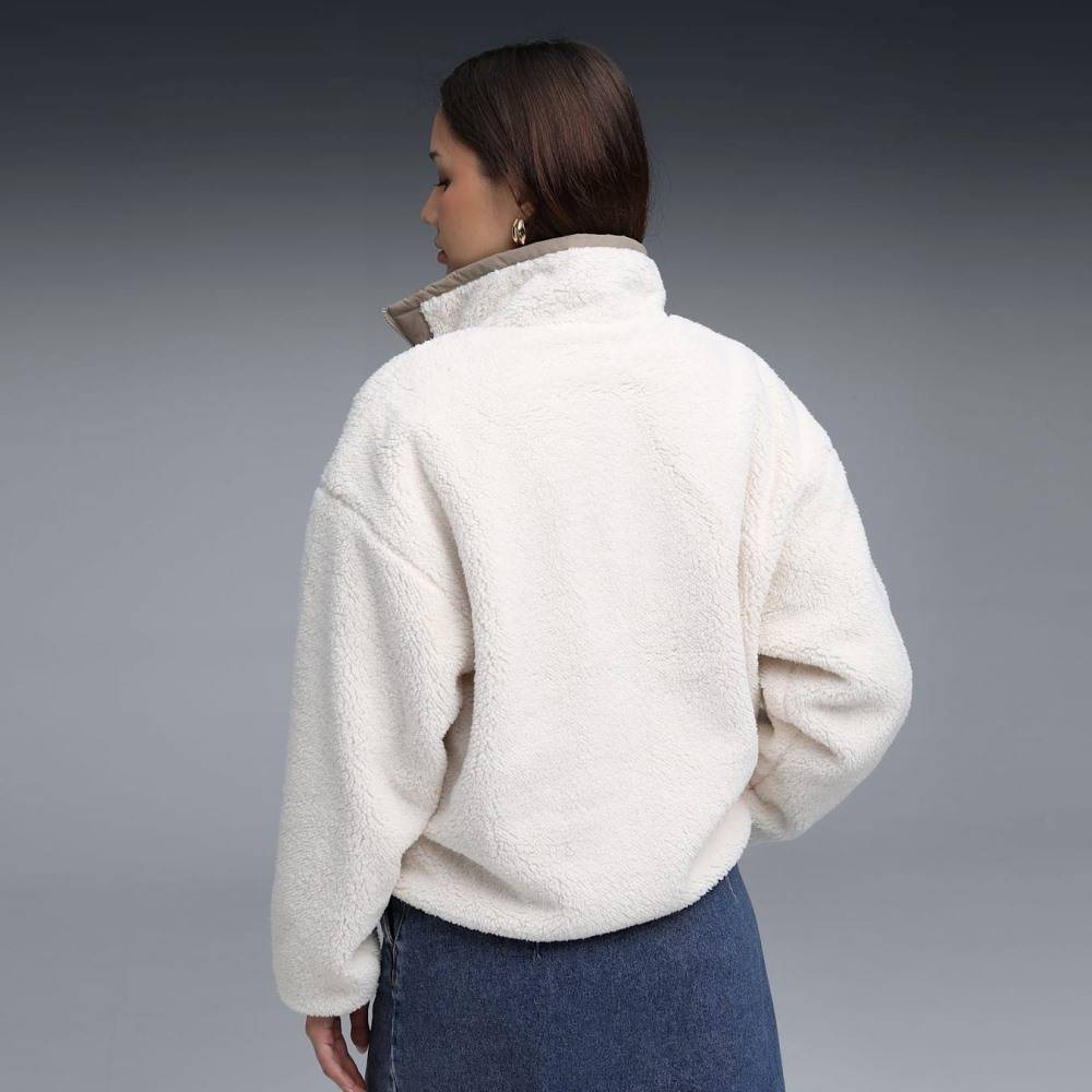 PUMA REVERSIBLE HYBRID SHERPA JACKET