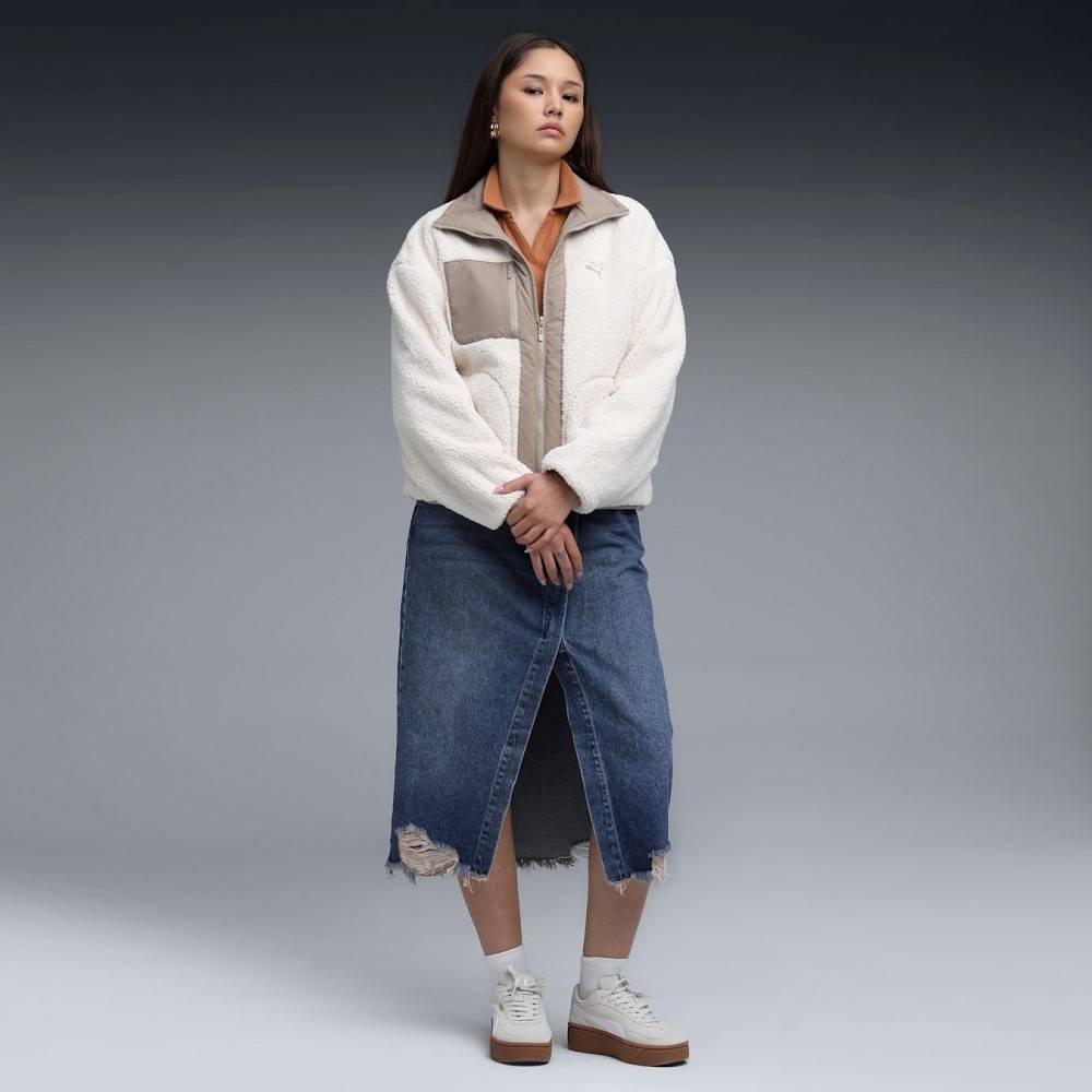 PUMA REVERSIBLE HYBRID SHERPA JACKET