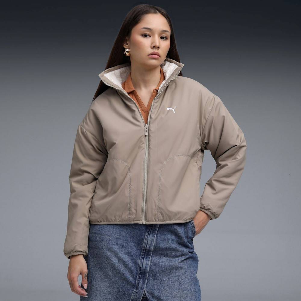 PUMA REVERSIBLE HYBRID SHERPA JACKET