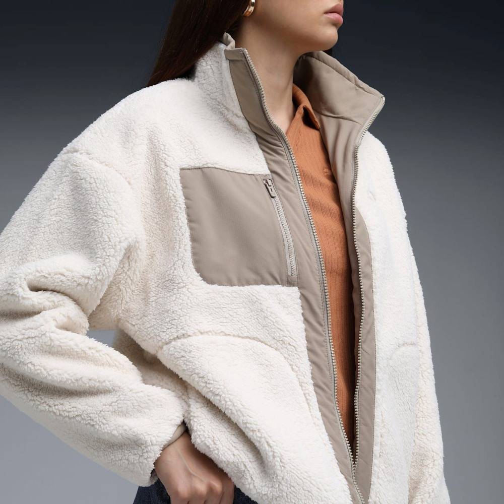 PUMA REVERSIBLE HYBRID SHERPA JACKET