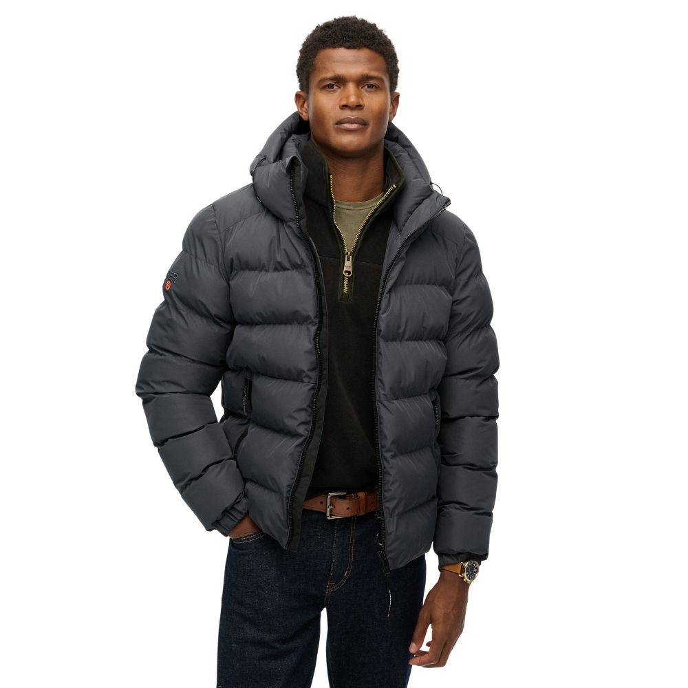 SUPERDRY HOODED SPORTS PUFFER JACKET