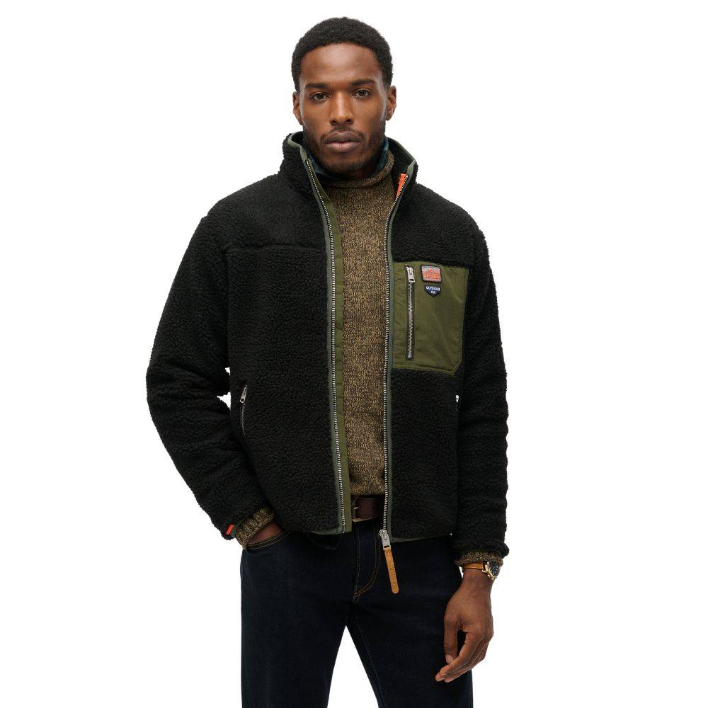 SUPERDRY VINTAGE RETRO FULL ZIP FLEECE