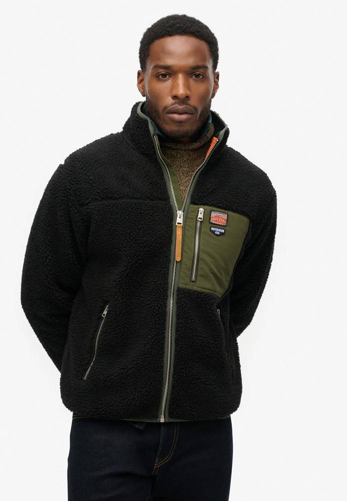 SUPERDRY VINTAGE RETRO FULL ZIP FLEECE
