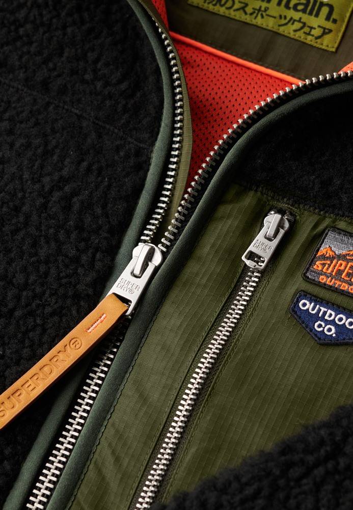 SUPERDRY VINTAGE RETRO FULL ZIP FLEECE