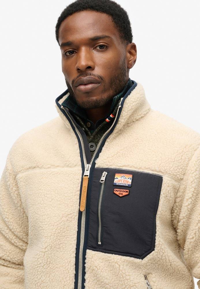 SUPERDRY VINTAGE RETRO FULL ZIP FLEECE