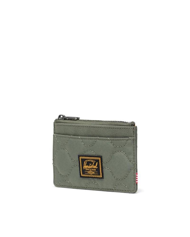 HERSCHEL OSCAR QUILTED CAPSULE CARDHOLDER