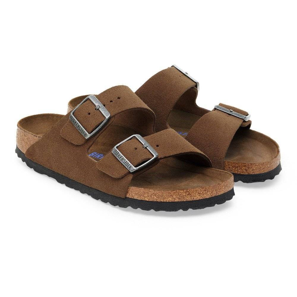 BIRKENSTOCK BOSTON SOFT FOOTBED SUEDE LEATHER NARROW