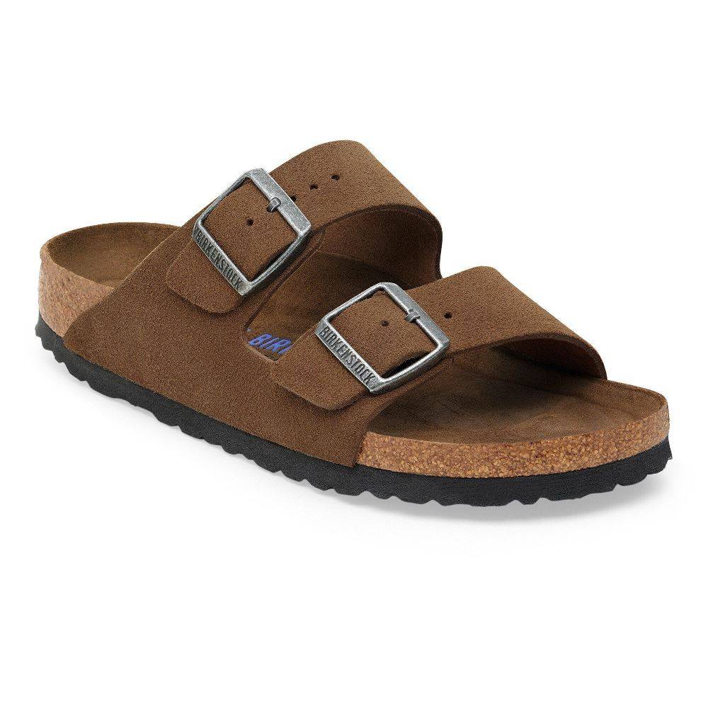 BIRKENSTOCK BOSTON SOFT FOOTBED SUEDE LEATHER NARROW
