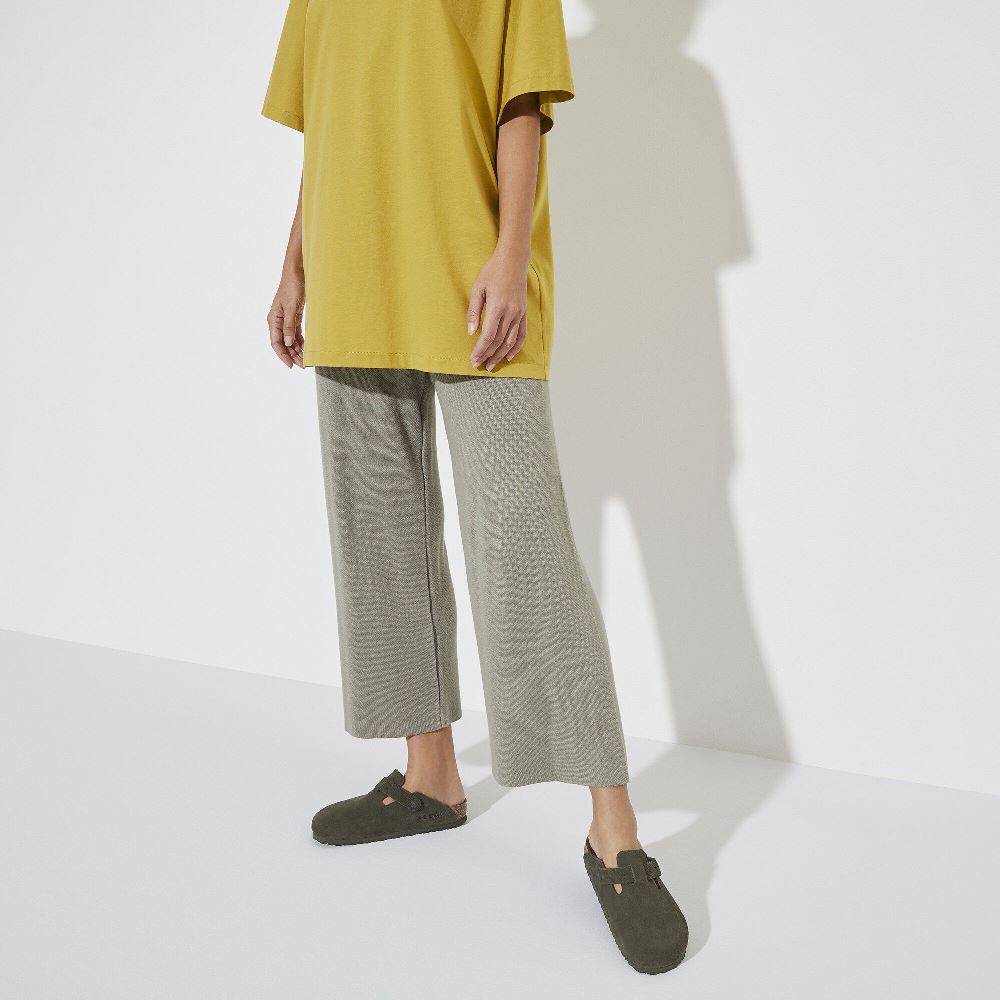 BIRKENSTOCK BOSTON SUEDE LEATHER NARROW