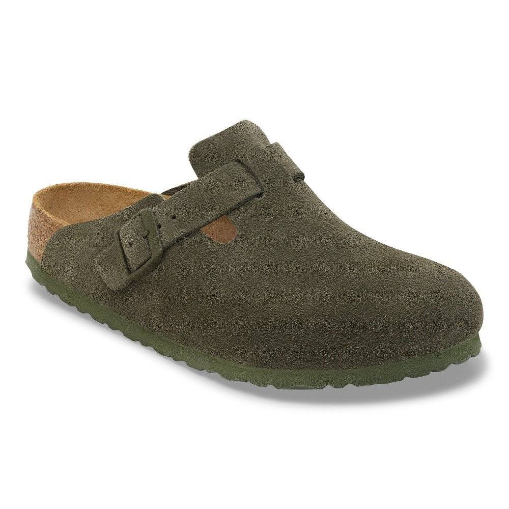 BIRKENSTOCK BOSTON SUEDE LEATHER NARROW