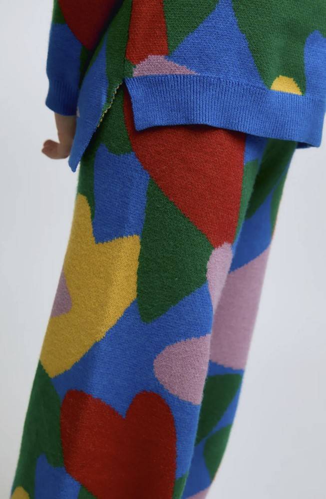 COMPANIA FANTASTICA CUPID KNITTED TROUSERS