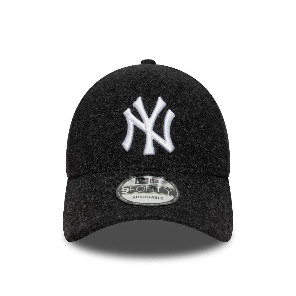 NEW ERA MELTON WOOL 9FORTY NEW YORK YANKEES ADJUSTABLE CAP