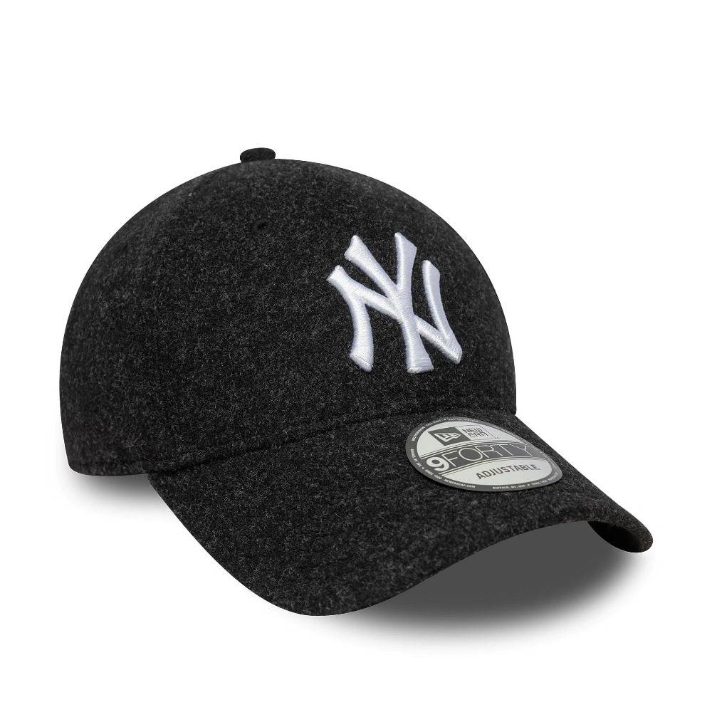 NEW ERA MELTON WOOL 9FORTY NEW YORK YANKEES ADJUSTABLE CAP