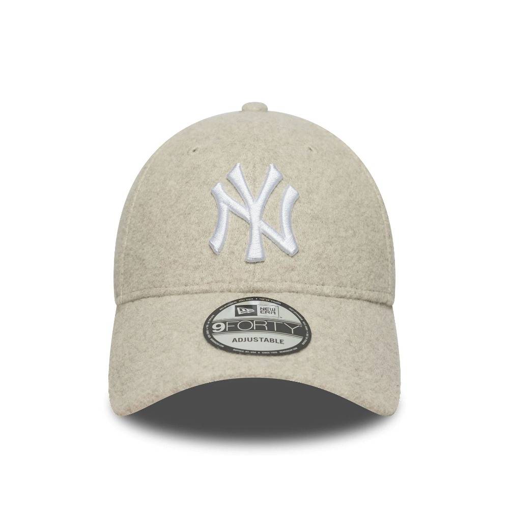 NEW ERA MELTON WOOL 9FORTY NEW YORK YANKEES ADJUSTABLE CAP
