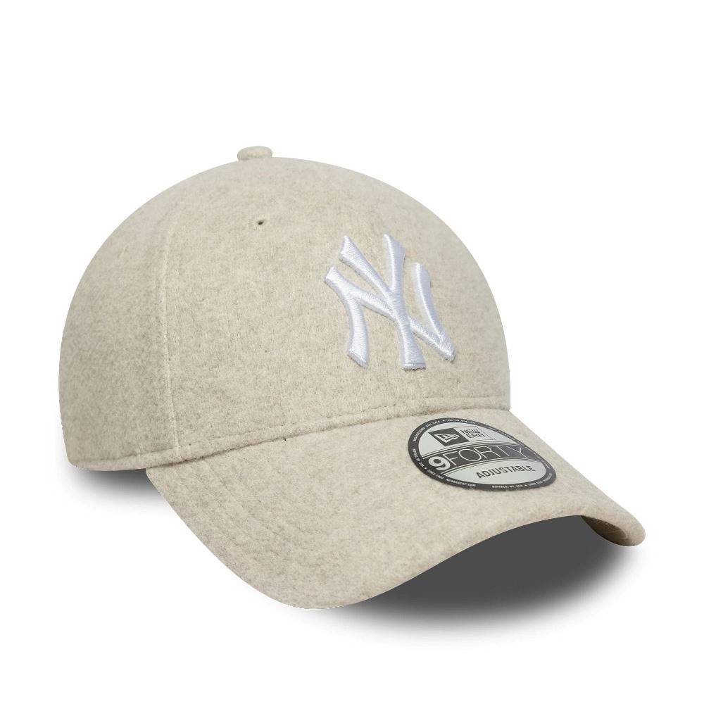 NEW ERA MELTON WOOL 9FORTY NEW YORK YANKEES ADJUSTABLE CAP