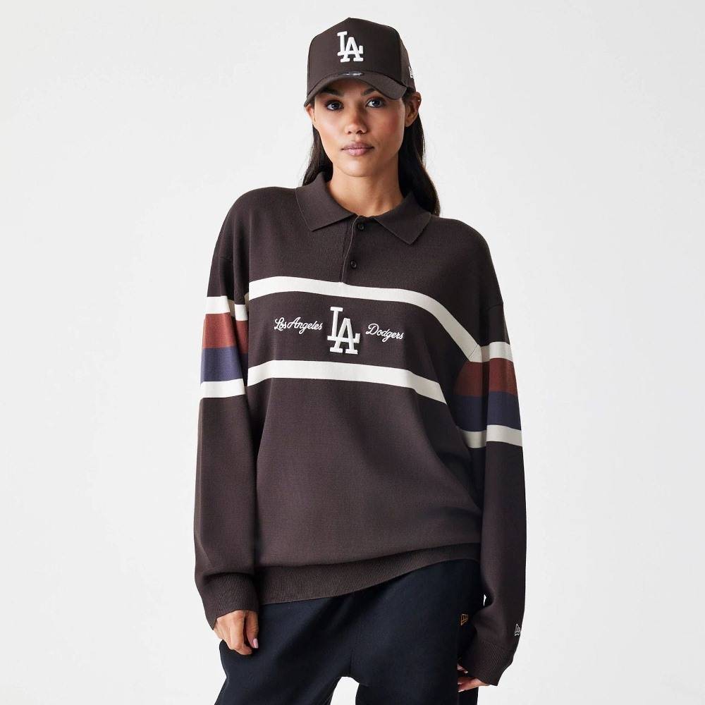 NEW ERA MLB KNIT RUGBY LOS ANGELES DODGERS